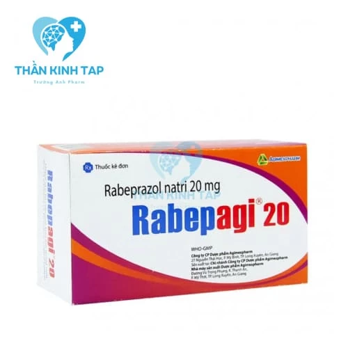 Rabepagi 20 -Thuốc trào ngược và loét dạ dày, tá tràng